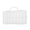 Transparent Plastic 14 Grids Box Tools Baits Jewelry Needle&Thread Storage Organizer for Display Collection