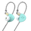 AUGLAMOUR F300 In-ear Headphones HiFi Earphones Dynamic Driver Stereo Sound 2pin 078mm Detachable Cable Headsets