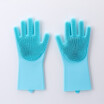 1 Piezas Guantes De Silicona Para Lavar Platos Guantes Mágicos Para El Hogar Guantes De Limpieza Multiusos Guantes De Cocina Cepillo