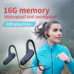 Auriculares Deportivos SM508 Auriculares Inalámbricos IPX5 Auriculares Para Correr A Prueba De Agua Con Memoria De 16GB Gancho Para La Oreja