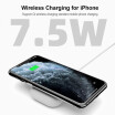 Base De Carga 2 En 1 QI Wireless Charger Dock Station Para Apple Airpods 2 AirPods Pro IPhone 8Plus X XS XR Xs 11 Pro Base De Carga Máxima