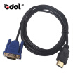 Cable HDMI De 18 M Adaptador HDMI A VGA Digital 1080P HD Con Adaptadores De Convertidor De Audio Conectores HDMI VGA Para Computadora