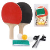 Portátil Retráctil Ping Pong Post Net Rack Ping Pong Paddles Quality Table Tennis Raquetas Set Ping Pong Training Adjustable Exte