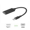 USB Type C to HDMI Adapter USB 31 USB-C to HDMI Adapter Male to Female Converter For MacBook2016 Huawei Matebook Smasung S8