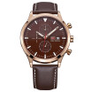 Bofute Male Watches Business Watch Calendar Luminous Waterproof Genuine Leather Strap 0015g