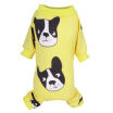 Pijamas Para Mascotas Ropa Para Perros Monos Estampados Para Perros De Dibujos Animados De Invierno Mamelucos Ropa De Algodón Para Perros Chaqueta