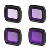C&C MC UVND filter DJI Dajiang Osmo pocket accessories pocket Lingyi handheld PTZ ND light reduction mirror 4 piece set ND8163264 coated glass material