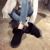 New Fashion Winter Ankle Women Boots Plush Warm Lady Shoe Plus Size Easy Wear Up Girls Snow Boots Size36-40