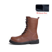 Military Boots Men Winter Shoes Warm Men Leather Boots Footwear Cowboy Tactical Boots Men Shoes Size 38-48