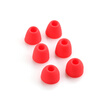 Lanston silicone earplugs long version ear cap large medium&small three specifications two suit red