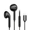 Type-C Line Control Earphone with Mic High-quality Lossless Audio Earphone for Huawei P2X Xiaomi Mi6 Smart Phone Headphone