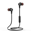 Bluetooth 41 Headphones Outdoor Sport Headsets Music Earphone Magnetic Suction with Mic In-line Control