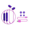 TCL SOCL100BT wireless Bluetooth headset in-ear earphones neck-mounted hanging neck with wheat can call echo cancellation lilac purple mobile phone universal