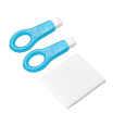 Teeth Cleaning Kit Nano Whitener Brush Tooth Whitening Kit Teeth Cleaning Strips for Oral Deep Cleaning