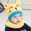 New fur cap&baby cap for children aged 1-3 years
