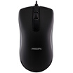 Philips PHILIPS SPK7101BS mouse wired mouse office mouse mute mouse ergonomic black 1000dpi