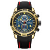 Megir Silicone Sport Men Relogio Masculino Top Brand Luxury Chronograph Relojes