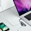 Will be beautiful BUBM Apple laptop macbookpro adapter usb30 cable converter type-c docking station HDMI conversion silver TCH-T01