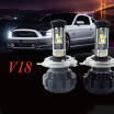 Car Headlight Bulb auxiliary lamp 12V Automobile LED Bulb auto Fog Light Super Bright Spotlight H1 H3 H4 H7 H11 led 9005 9006