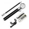 Bomba de bicicleta de montaña Inflador Bombas inflador Adaptador de válvula Soporte 210PSI con herramienta de reparación de neumáticos para bicicletas bicicleta ruedas de ruedas