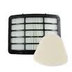 Juego de filtros de espuma y fieltro y filtros HEPA para aspiradora de limpieza de tiburones para tiburones NV350 XFF350 XHF350