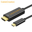 CABLE CREATION CD0522 type-c turn hdmi adapter converter type c docking station usb-c turn hdmi 4K Huawei mate20 connect TV to eat chicken
