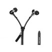 Sport Earphone Wired Super Bass 35mm Colorful Headset Earbud with Microphone Hands Zipper Design Waterproof