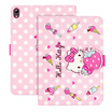 Hello Kitty iPad Air 2019 new protective cover iPad Pro105 inch flat protective shell cartoon buckle buckle shatter-resistant shell all-inclusive sleeping holster strawberry Hello Kitty