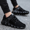 NeillieNBreathable men running shoes personality heighten antiskid movement leisure shoes