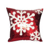 Christmas Themes Magic Reversible Sequins Glitter Pillowcase Car Sofa Cushion Covers Square Throw Pillow Case Sofa Home Decor