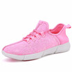 Size 25-46 New Summer Led Fiber Optic Shoes for girls boys men women USB Recharge glowing Sneakers Man light up shoes