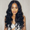 UNice Hair Icenu Remy Hair Series Peruvian Body Wave Human Hair 3 Bundles With Lace Frontal