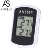 Anself LCD Digital Wireless Indoor Outdoor Thermometer Temperature Measurement Ambient Weather Tester