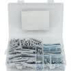Kraft Weir 160PCS juego de tornillos de expansión M6 36 tubo de expansión x50 tornillo a juego x50 M8 51 tubo de expansión x30 tornillo correspondiente x30 NF2894