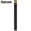 AMPCOM PDU cabinet socket power socket socket 8 bit 10A with switch 3 m commercial socket wiring board tow board AMPDU810K