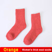 1 Pair Women Thicken Thermal Wool Cashmere Warm Casual Socks Winter Crew Socks