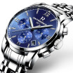2018 New Watch Men Wrist Watches Casual Waterproof Stainless Steel Quartz Watch Calendar