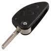 Llave de 3 botones con mando a distancia de la carcasa Llave sin cuchilla sin cortar para Alfa Romeo 156 147 166 GT