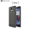 Lieve Dirt-Resistant Plain Carbon Fiber Soft Phone Cases For Oneplus 5T Matte Business Phone Cases For Oneplus 3 5 6