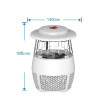 Fotocatalizador LED Mosquito Killer Hogar Silencioso Baby Drive Trampa Para Mosquitos Mosca Interior Lámpara Electrónica Insecticida Fabricantes Whit