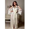 Women Sexy Sleepwear Nightgown Satin Silk Babydoll Lace Robes Sleep Dress Skirt