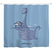 Nessie Polyester Shower Curtain Bathroom Curtain High Definition 3D Printing Water-Proof
