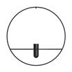 Metal Candle Holder Geometric Round Candlestick Wall Mounted Crafts Decor Metal Candle Holder Geometric Round Candlestick Wall Mounted Crafts Decor