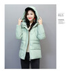 Jacket women short style winter thickening solid color small cotton-padded jacket 2018 new winter down cotton-padded jacket