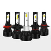Car Headlamp Bulb 9600LM Super Bright Spotlight H1 H4 H7 H8H9H11 9005 9006 ZES LED Car Headlight Bulb Automobile Fog Lighting