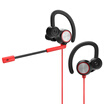 V6 35mm Gaming Headset In Ear Dynamic Dual Driver Earphone Stereo Music Headphone Noise Isolating with Detachable Microphone for