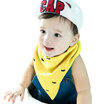 Baby bibs triangle double layers cotton Cartoon Animal Print baby bibs dribble bibs Baby bibs triangle double layers cotton Cartoon Animal Print baby bibs dribble bibs