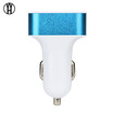 WH 4USB square aluminum alloy car charger 4 26A high capacity multi function universal charger