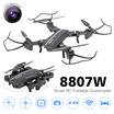 8807W Foldable 03MP Camera Wifi FPV Drone 6-Axis Gyro Altitude Hold Headless