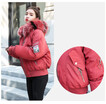 2018 new autumn winter down jacket female Korean version of loose student bf short big fur collar jacket